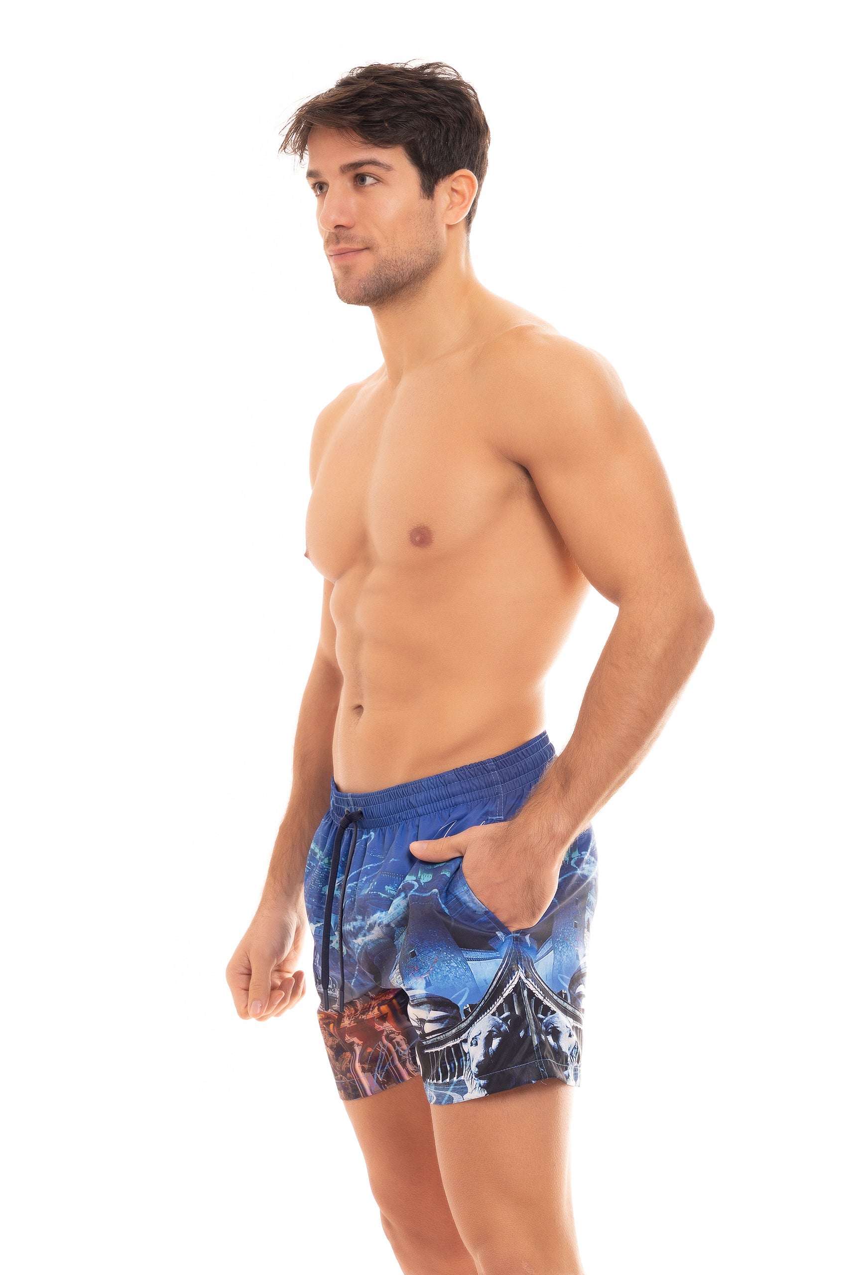 BOXER SAINT VINCENT STAMPATO PRINT PLEBISCITO